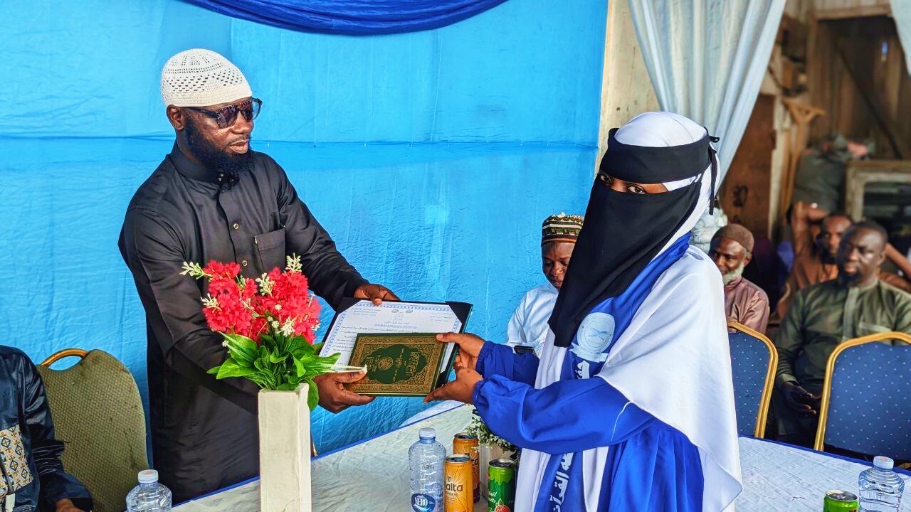 Scenes from the Maiden graduation of the Al Amru Bil Ma'ruf Foundation